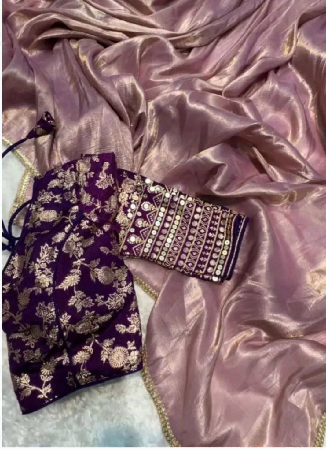 Designer Tissue Silk Saree in Berlin