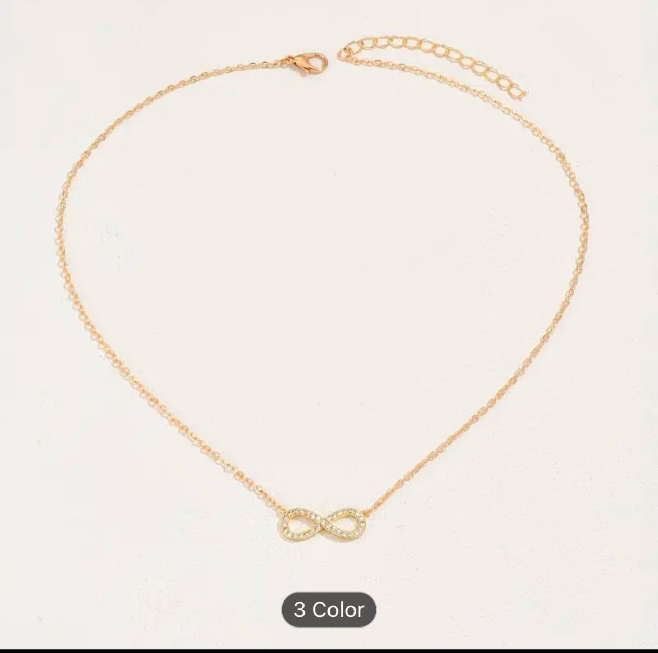 Stainless Steel Jewelry Infinity Pendant Choker Necklaces for Women in Germany