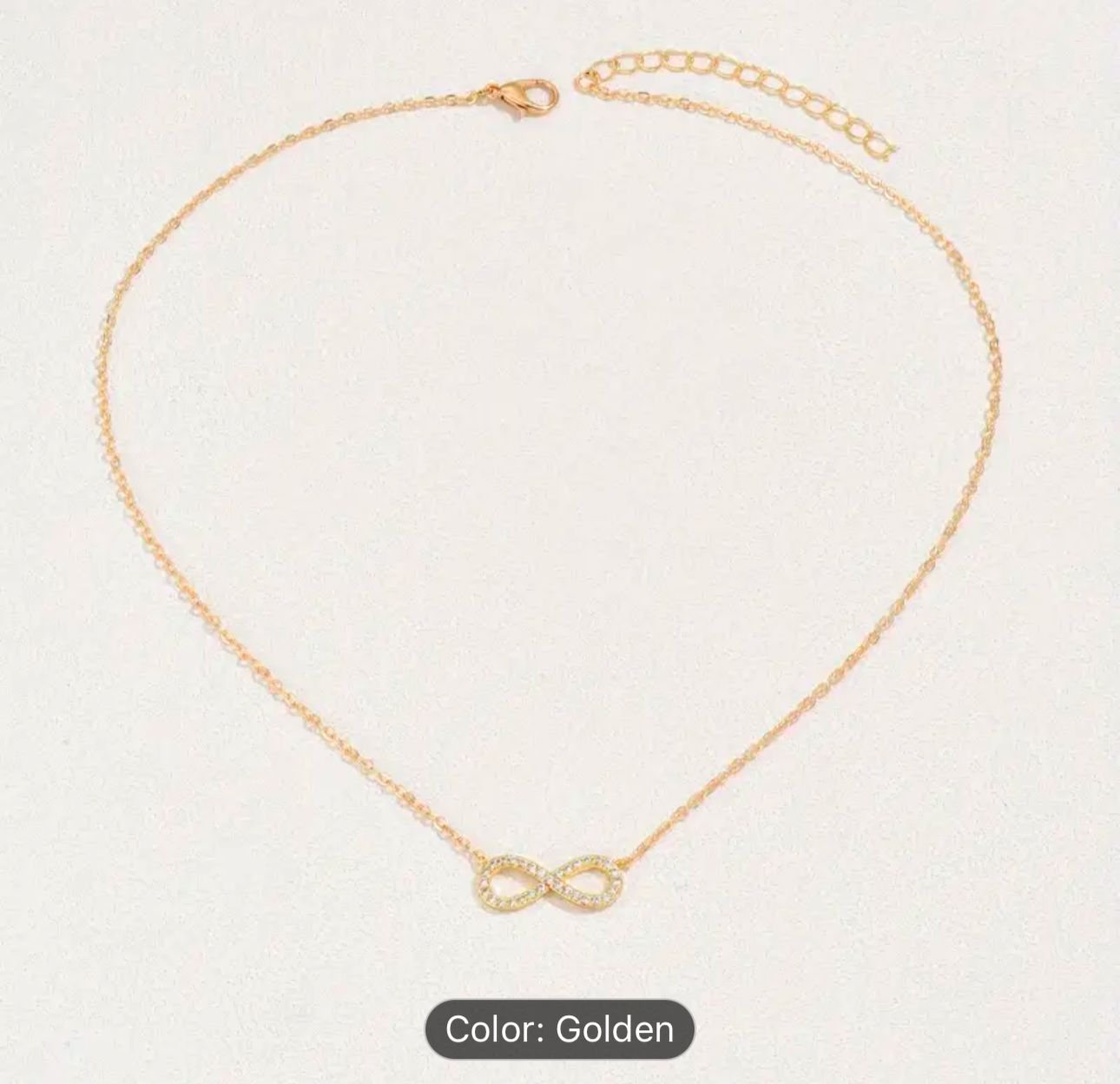 Stainless Steel Jewelry Infinity Pendant Choker Necklaces for Women in Germany