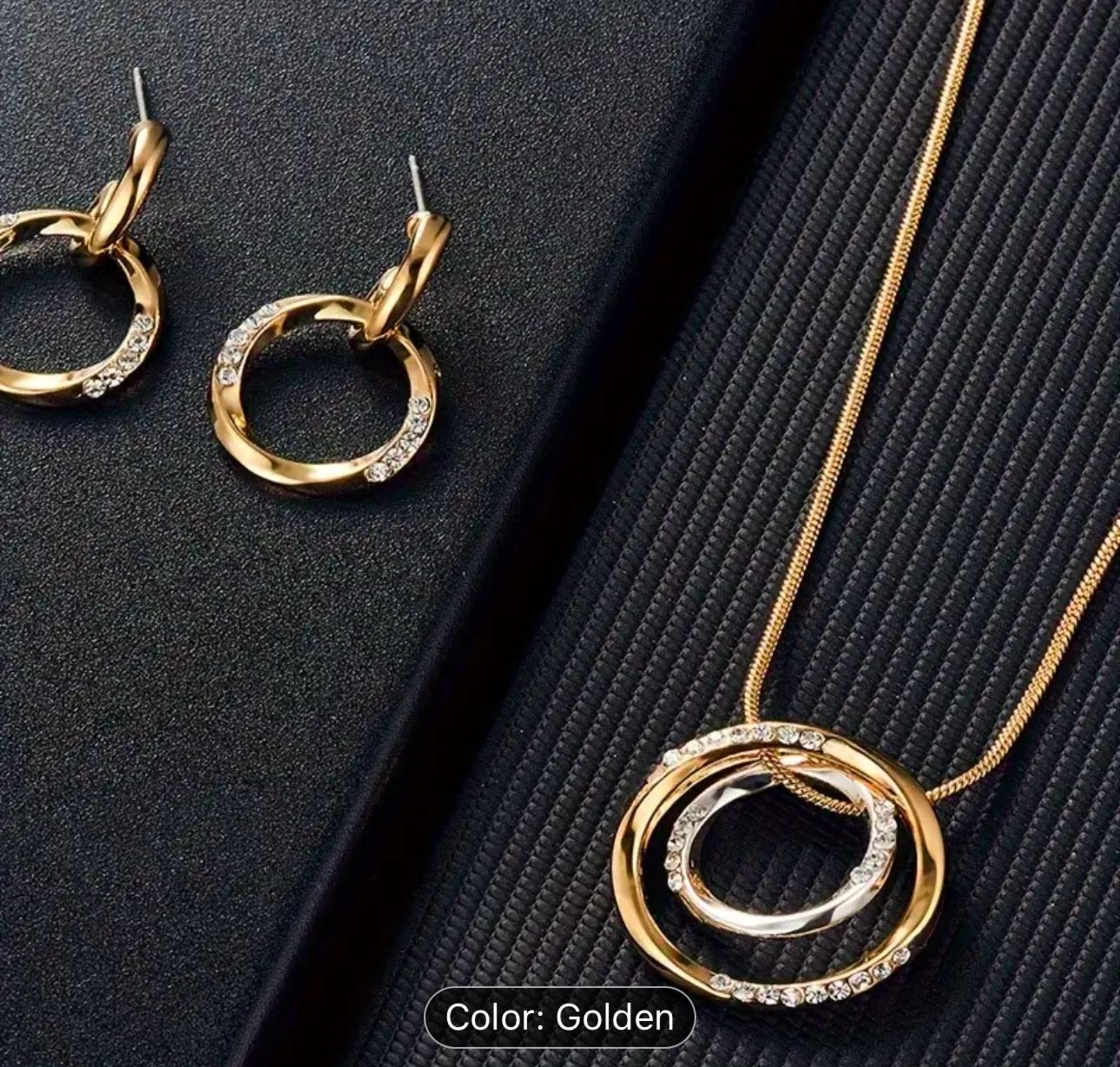 Fashion rose gold jewelry set for women in Germany