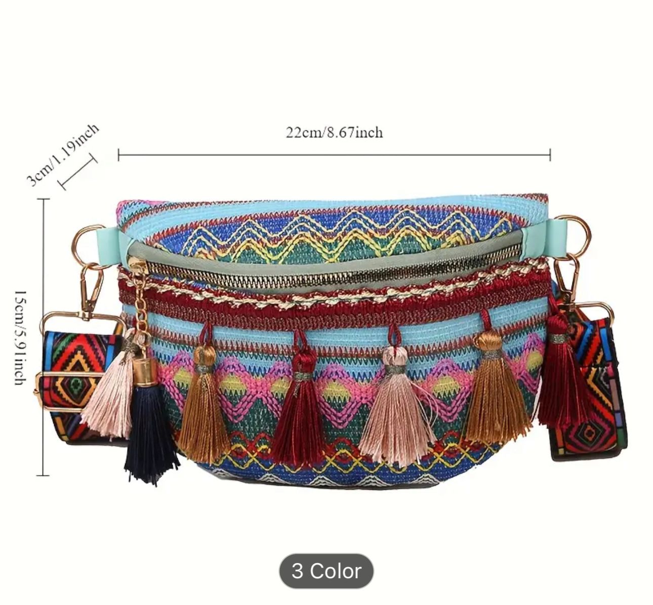Lyla Bohemian Fanny Pack Bag in Germany