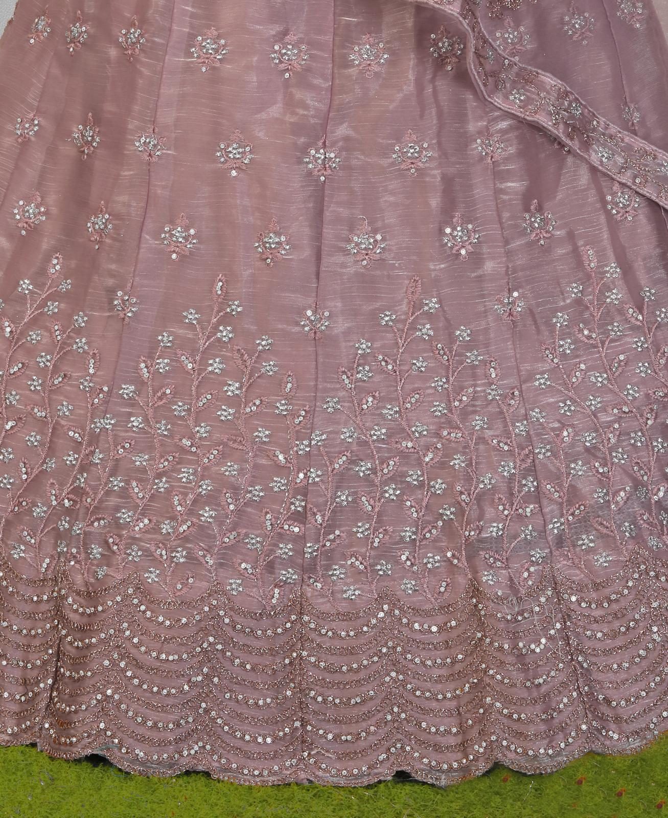 Exclusive Net Fabric Baby Pink Color Lehenga Choli in Germany