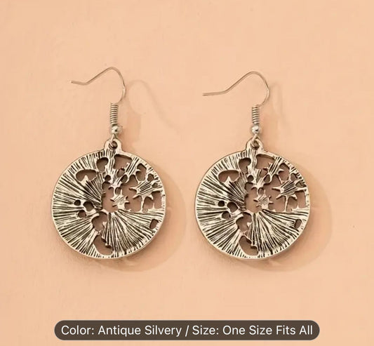 Ruby Drop Dangle Earrings Silver Teardrop Vintage Earrings in Germany