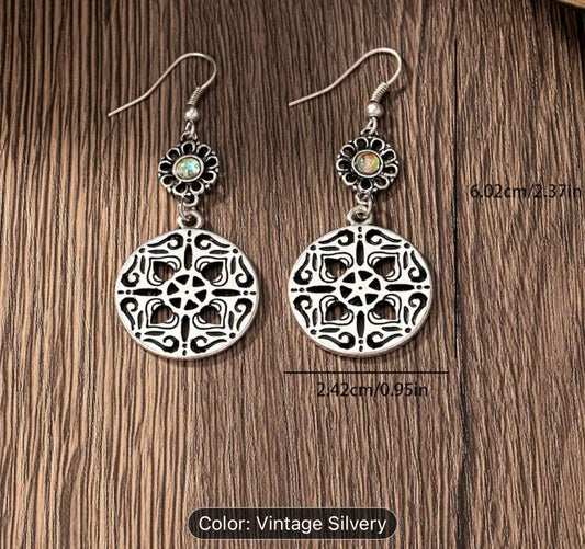 Bohemian Vintage Style Long Drop Earrings in Germany