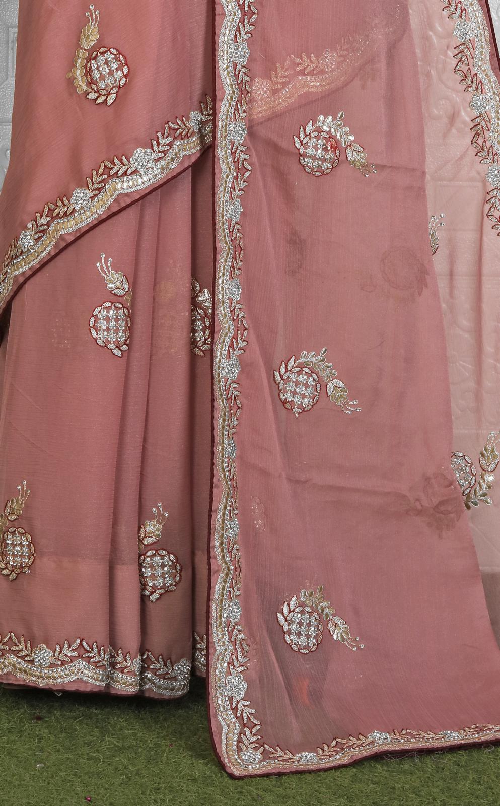 Beautiful Chiffon Saree in Germany