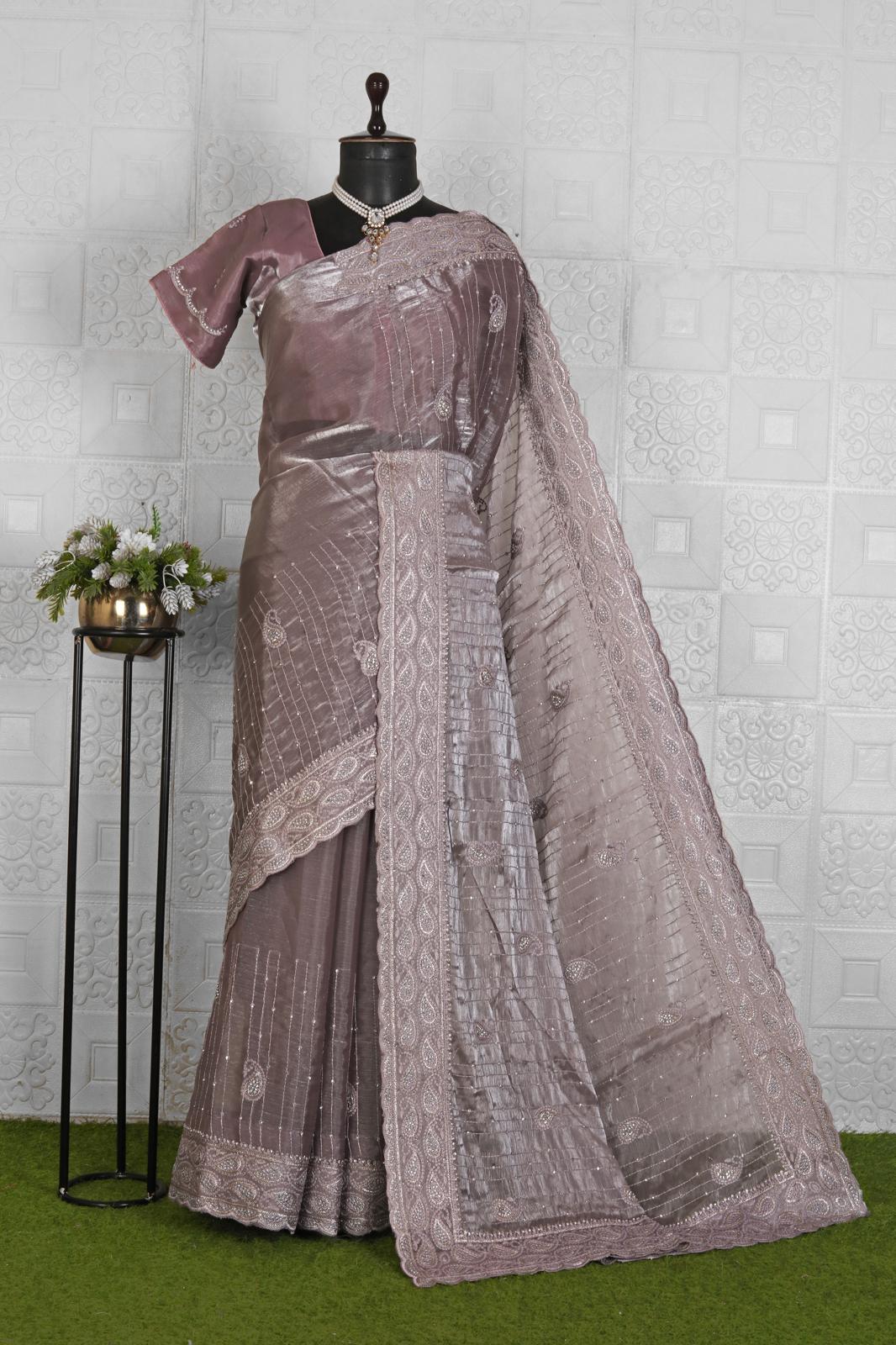 Beautiful Organza Saree in Germany
