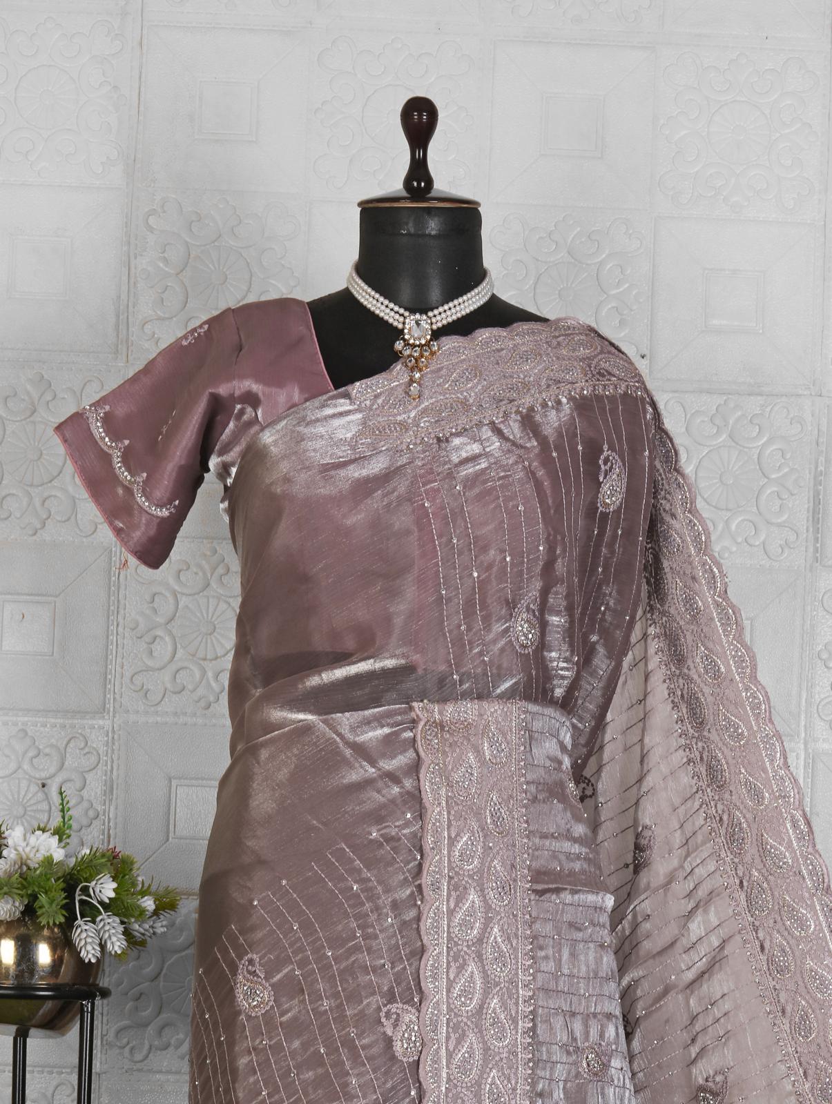 Beautiful Organza Saree in Germany