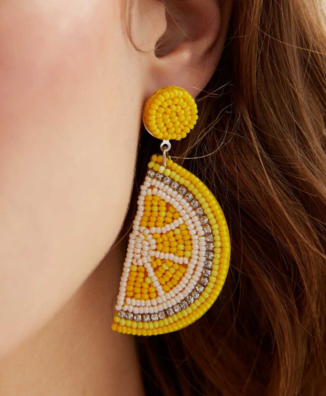 Orange Design Partywear Lightweight Earring for Women and Girls in Munich