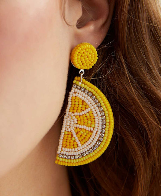 Orange Design Partywear Lightweight Earring for Women and Girls in Munich