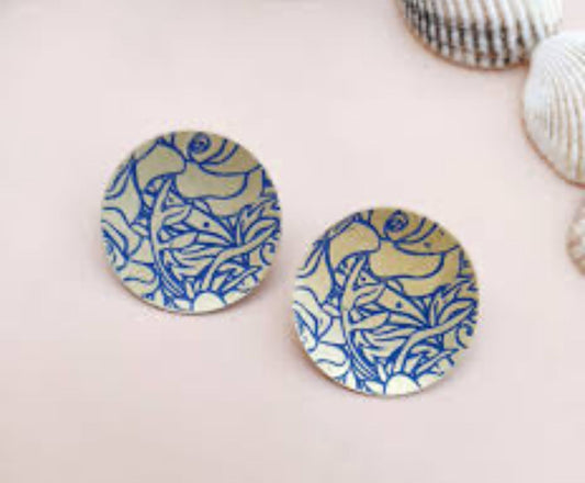 Premium Quality Brass gold plated earring in Berlin