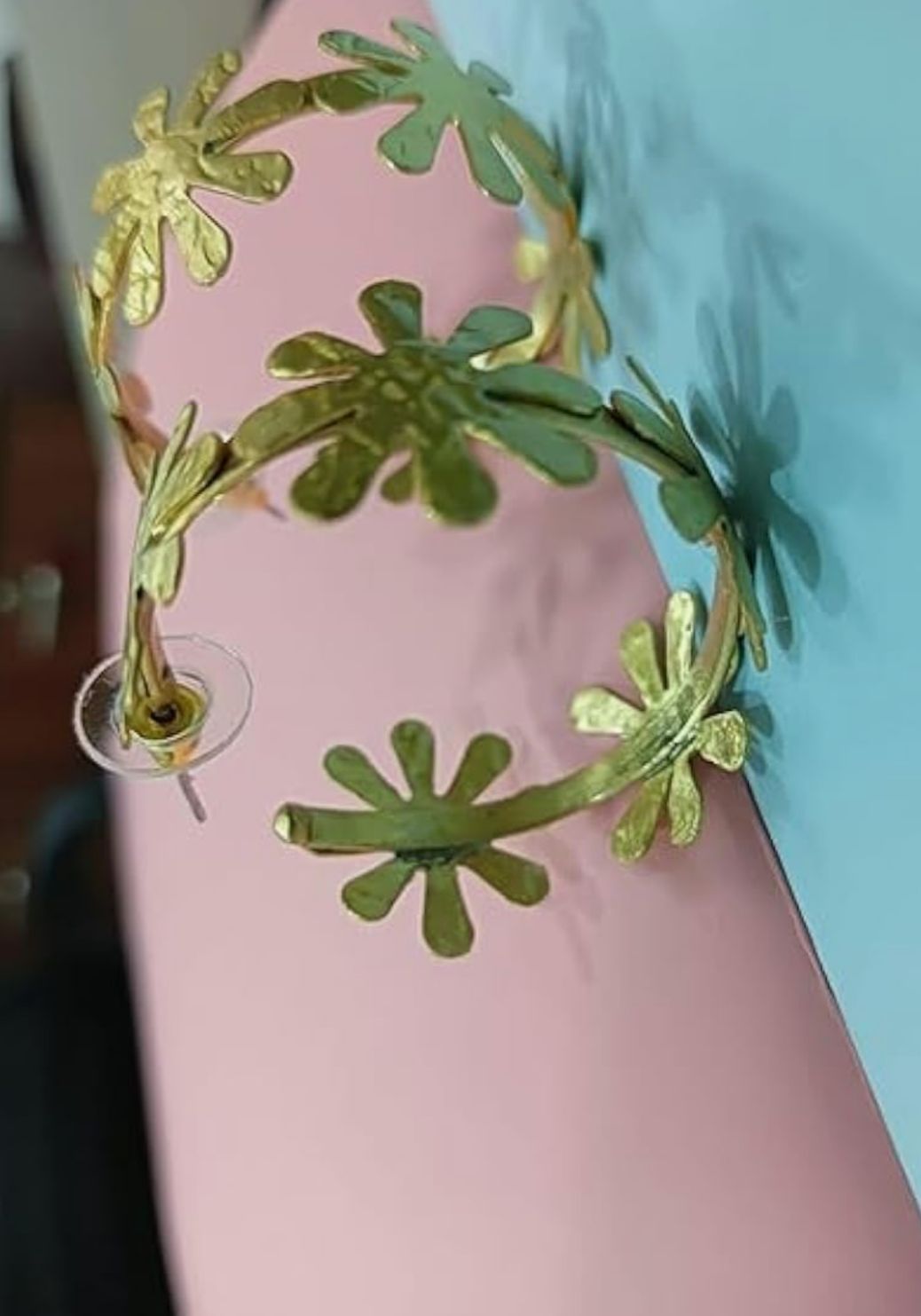 Golden Brass Fancy Earrings For Girl And women in Germany