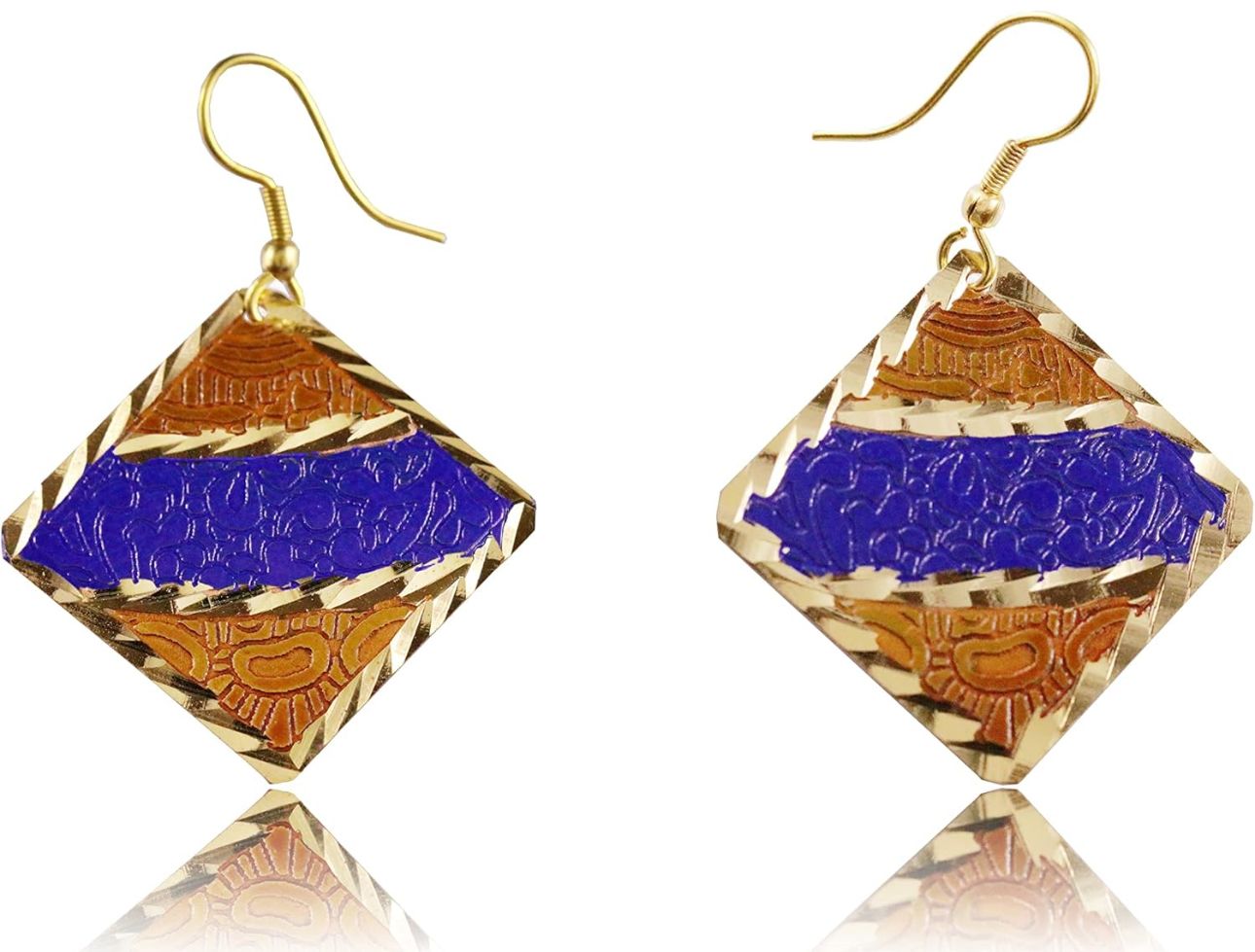 Brass Earrings in Berlin