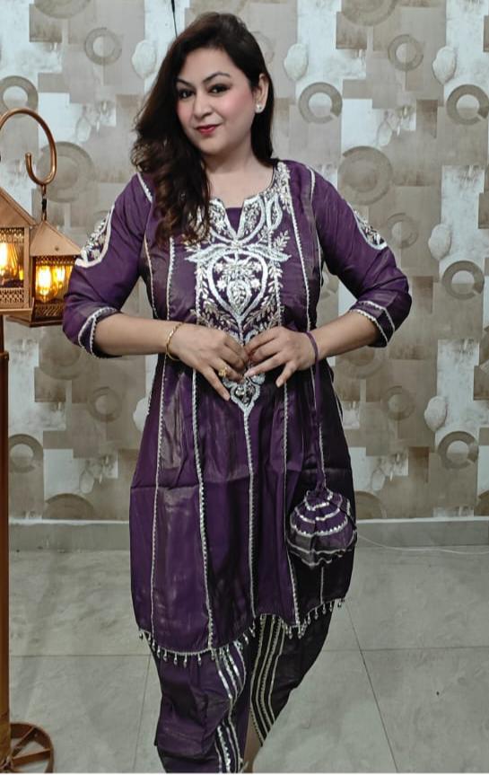 Tulip/Dhoti Style Pants Suit
