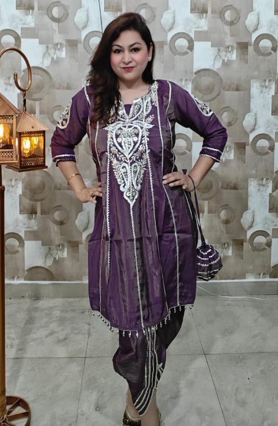 Tulip/Dhoti Style Pants Suit