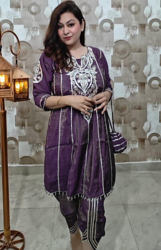 Tulip/Dhoti Style Pants Suit