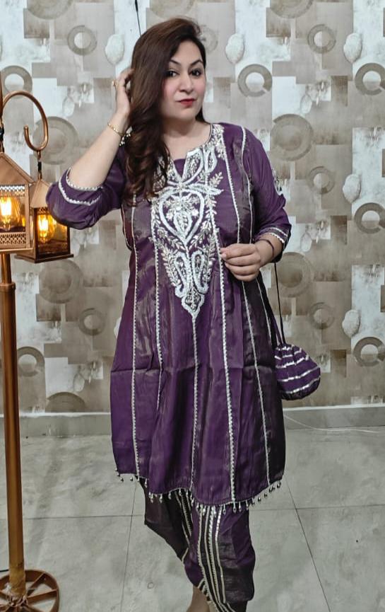 Tulip/Dhoti Style Pants Suit