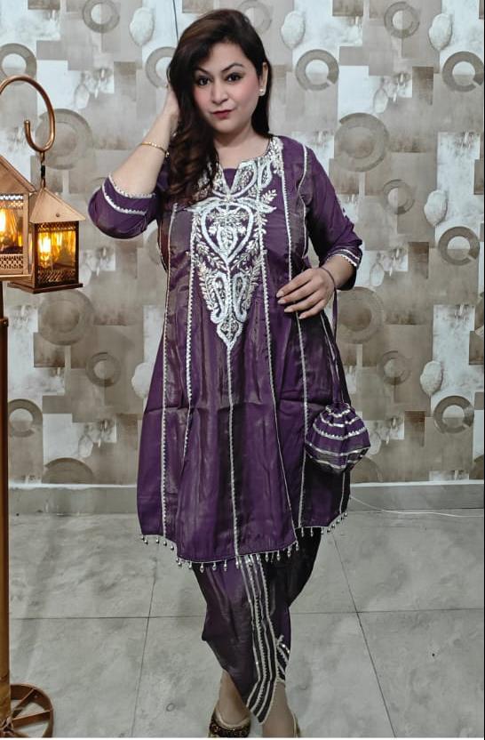 Tulip/Dhoti Style Pants Suit