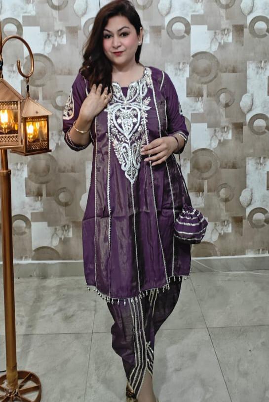 Tulip/Dhoti Style Pants Suit