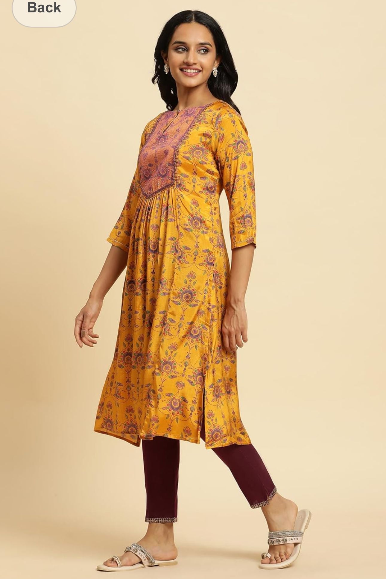Women's Viscose Regular Fit Casual Kurta in Germany