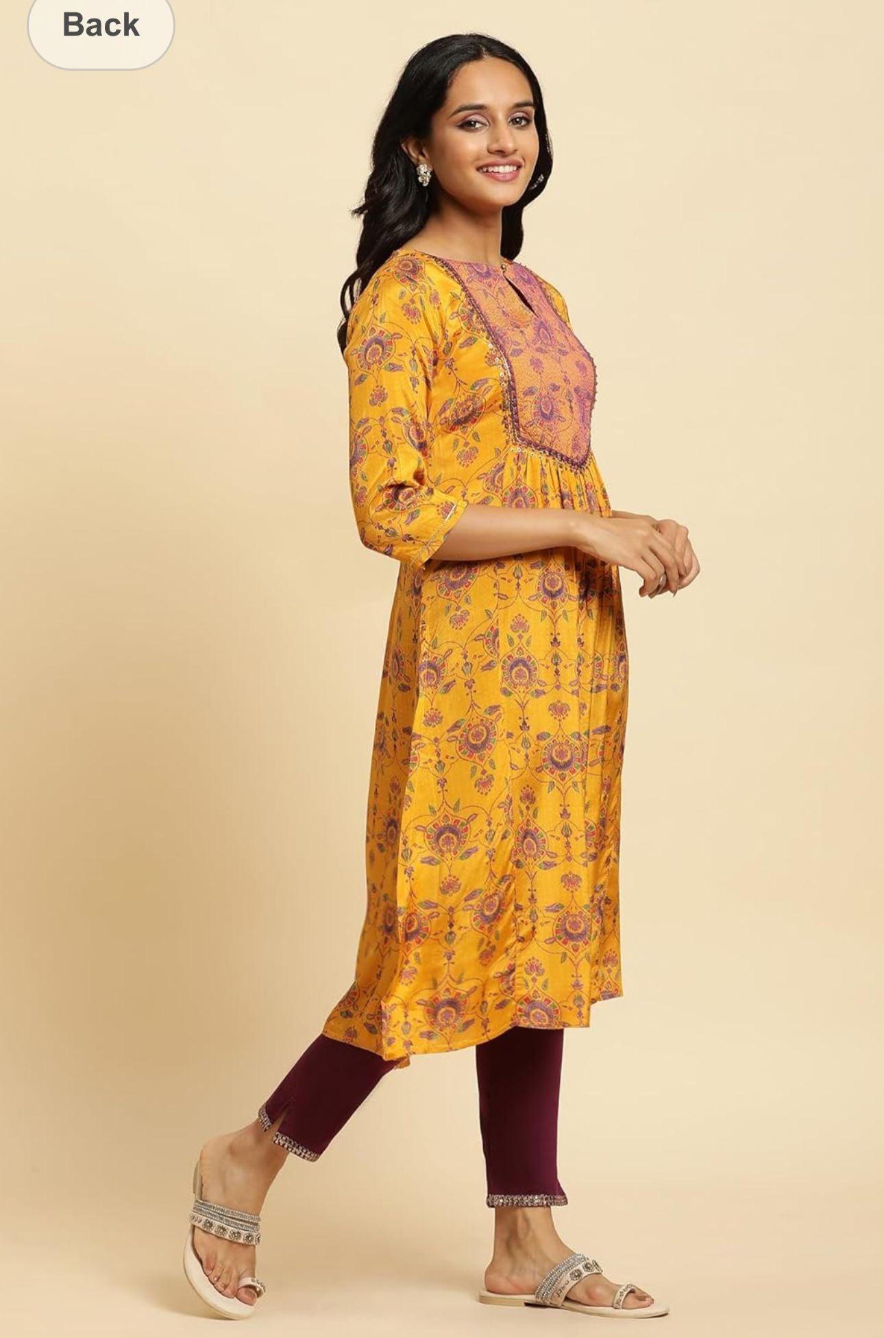 Women's Viscose Regular Fit Casual Kurta in Germany