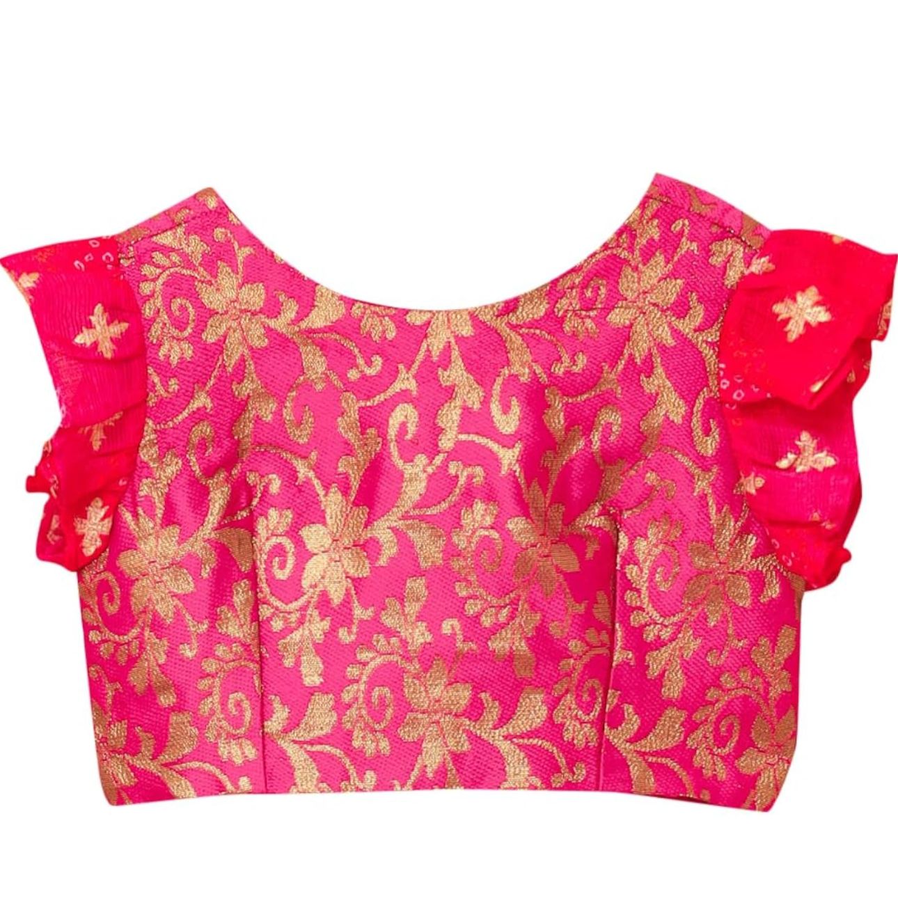 Girls Stylish Pink & orange Ready to Wear Lehenga & Blouse With Dupatta in Berlin