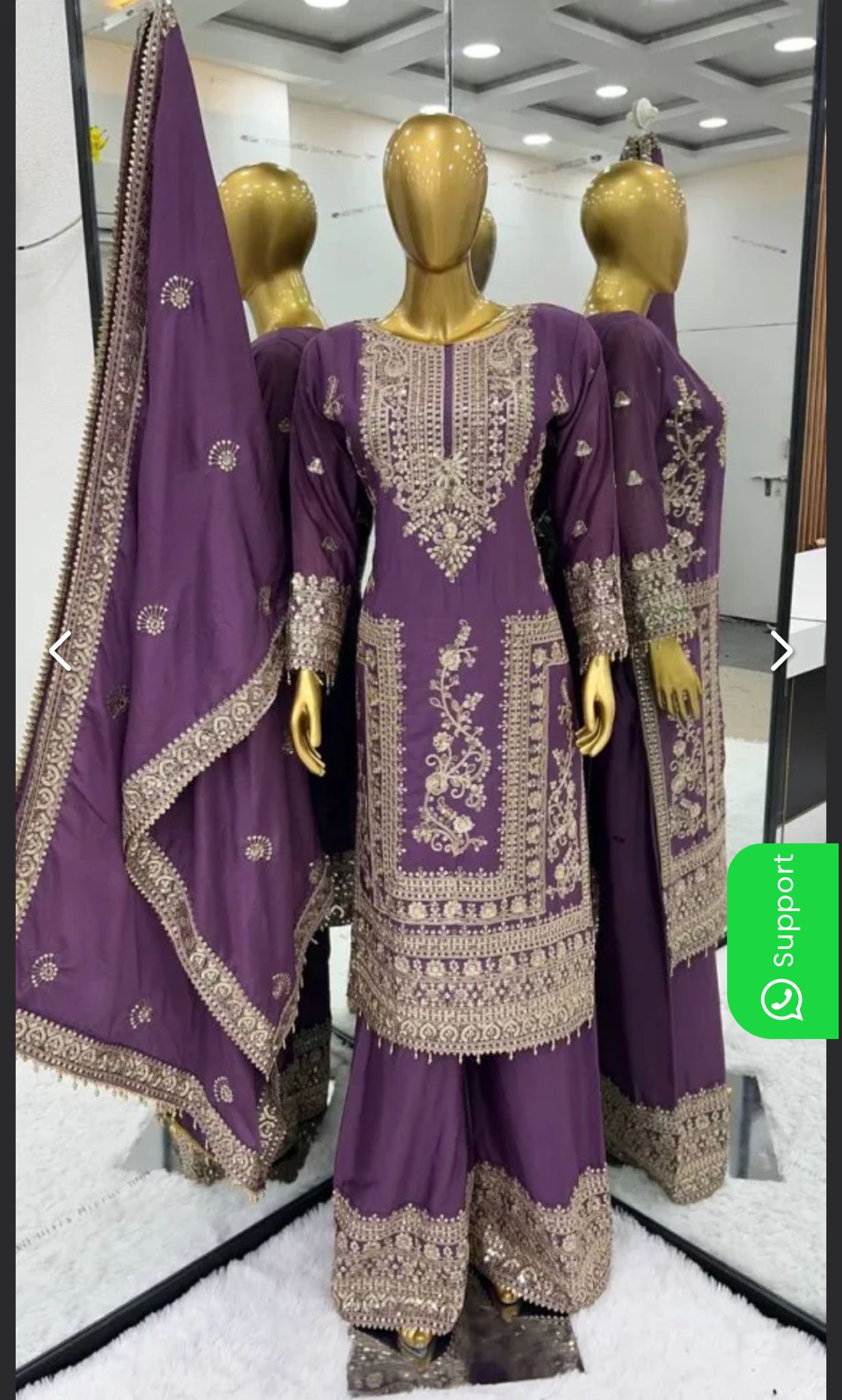 Embroidred Designer Kurta set in Berlin