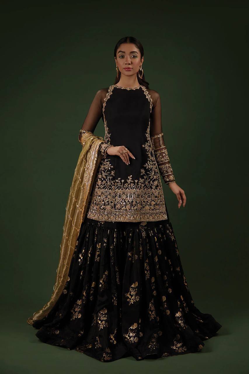 Heavy Faux Georgette With Embroidery Sequence Work Suits in Munich