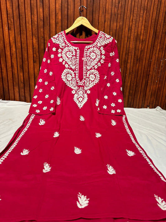 Elegant Pure Cotton Chikankari Kurti in Berlin