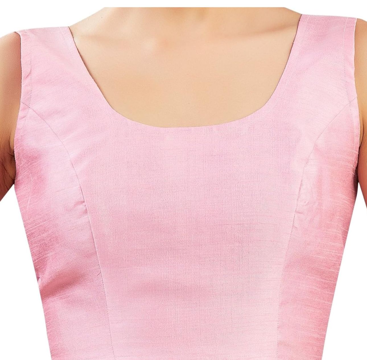 Women's Readymade Art Silk Sleeveless Saree Blouse in Germany