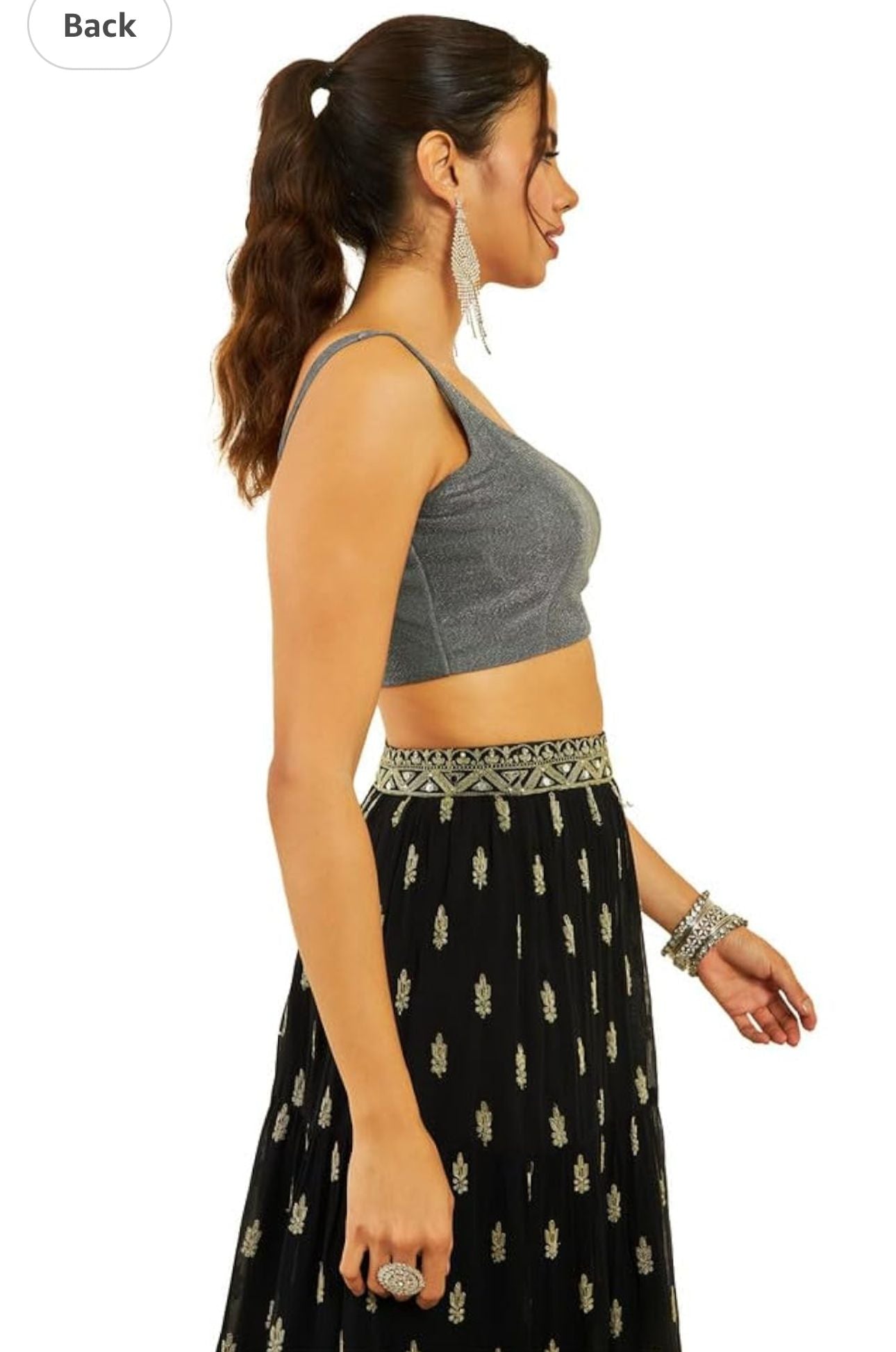 Women's Readymade Art Silk Sleeveless Saree Blouse in Berlin