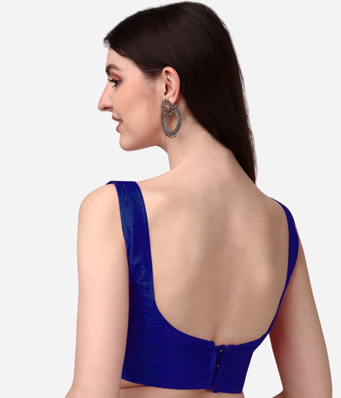 Women's Readymade Art Silk Sleeveless Saree Blouse in Germany