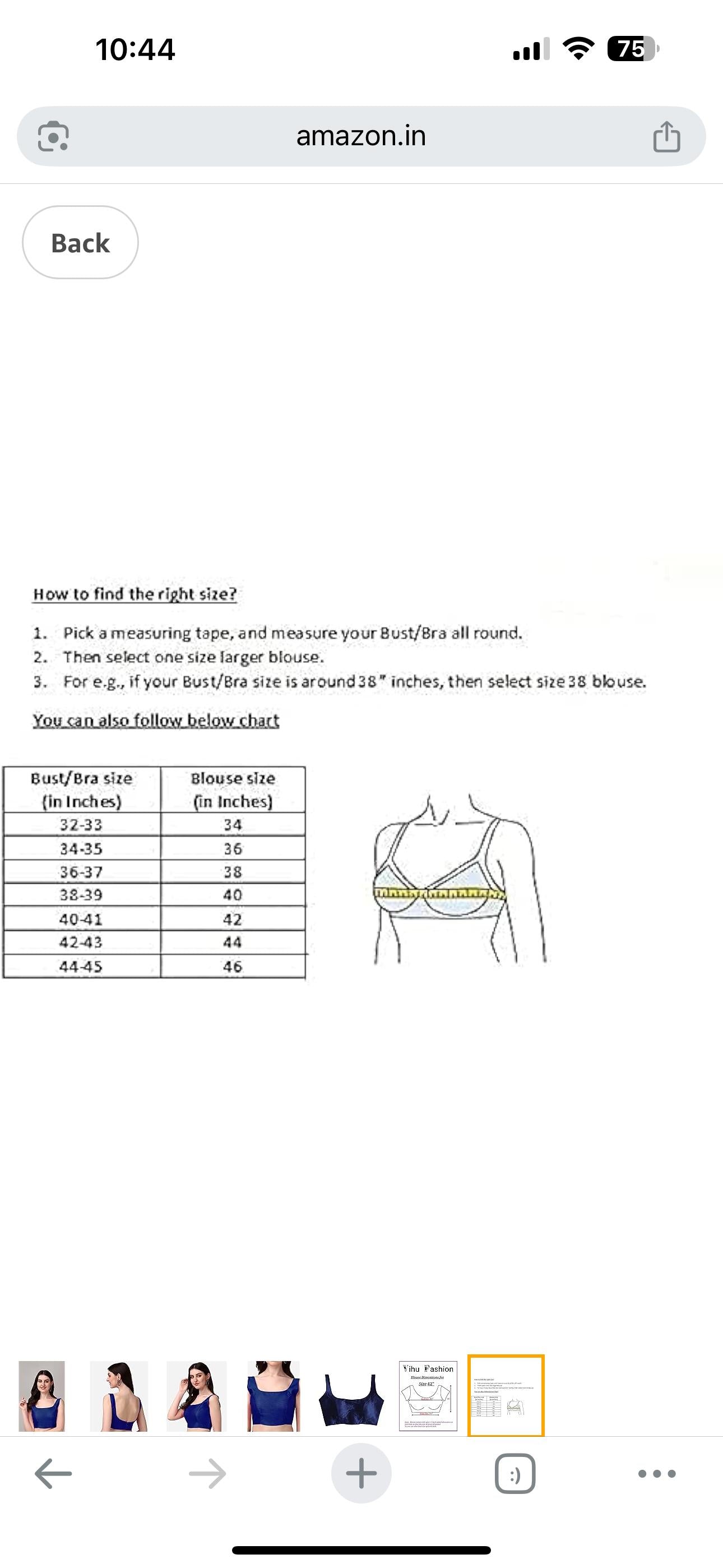 Women's Readymade Art Silk Sleeveless Saree Blouse in Munich