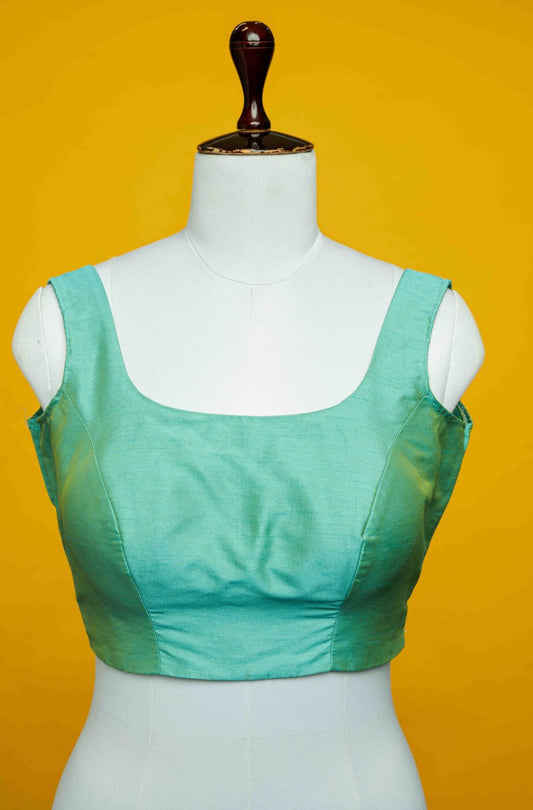 Women's Readymade Art Silk Sleeveless Saree Blouse in Germany