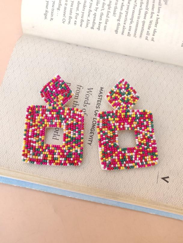 Hand crafted embroidery designer Earrings for girls and Women in Germany