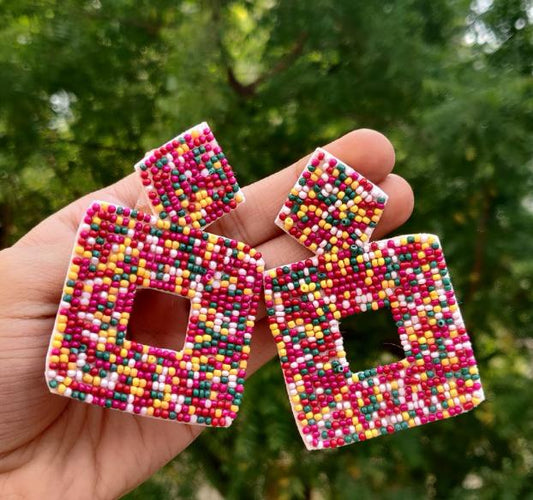 Hand crafted embroidery designer Earrings for girls and Women in Germany