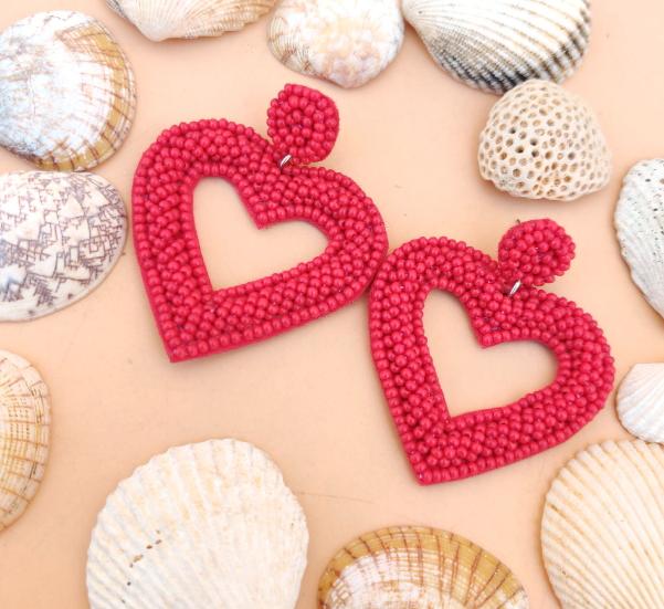 Handcrafts Embroidery Earrings in Munich