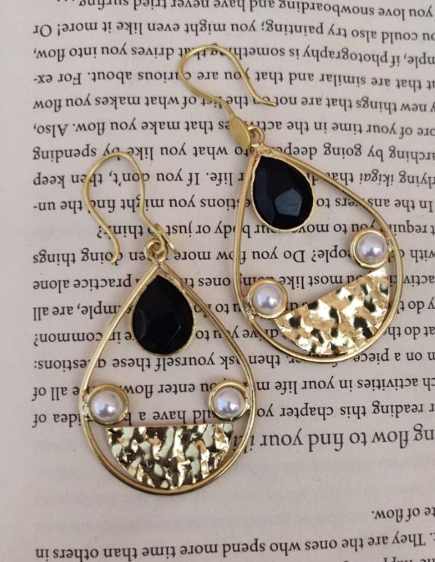 Brass Earrings in Berlin