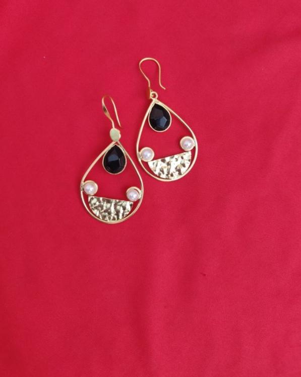 Brass Earrings in Berlin
