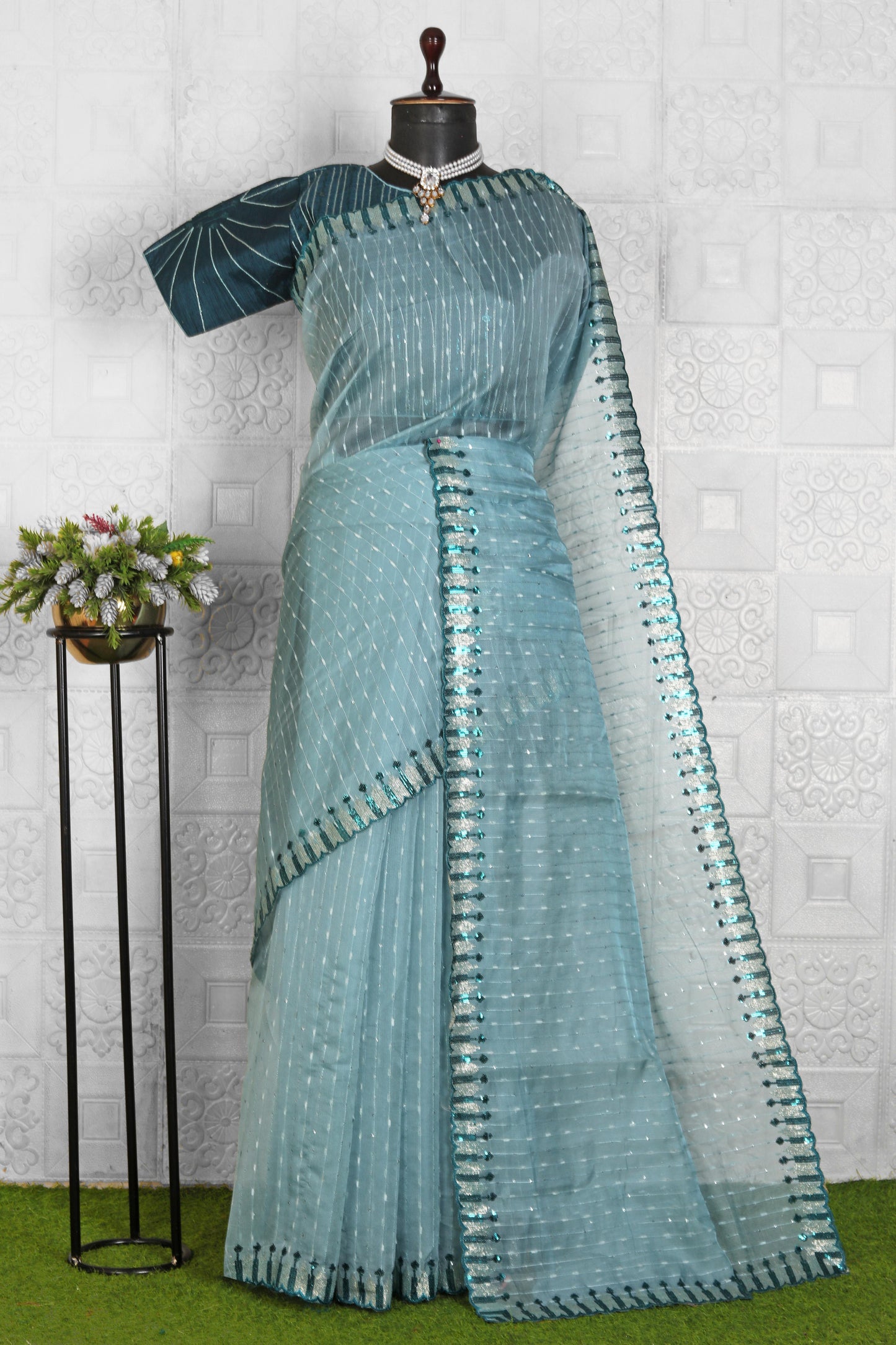 Pure Tissue Silk Saree in Munich