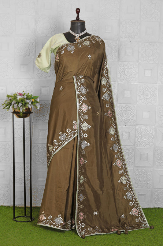 Beautiful Chinnon Saree in Germany Munich