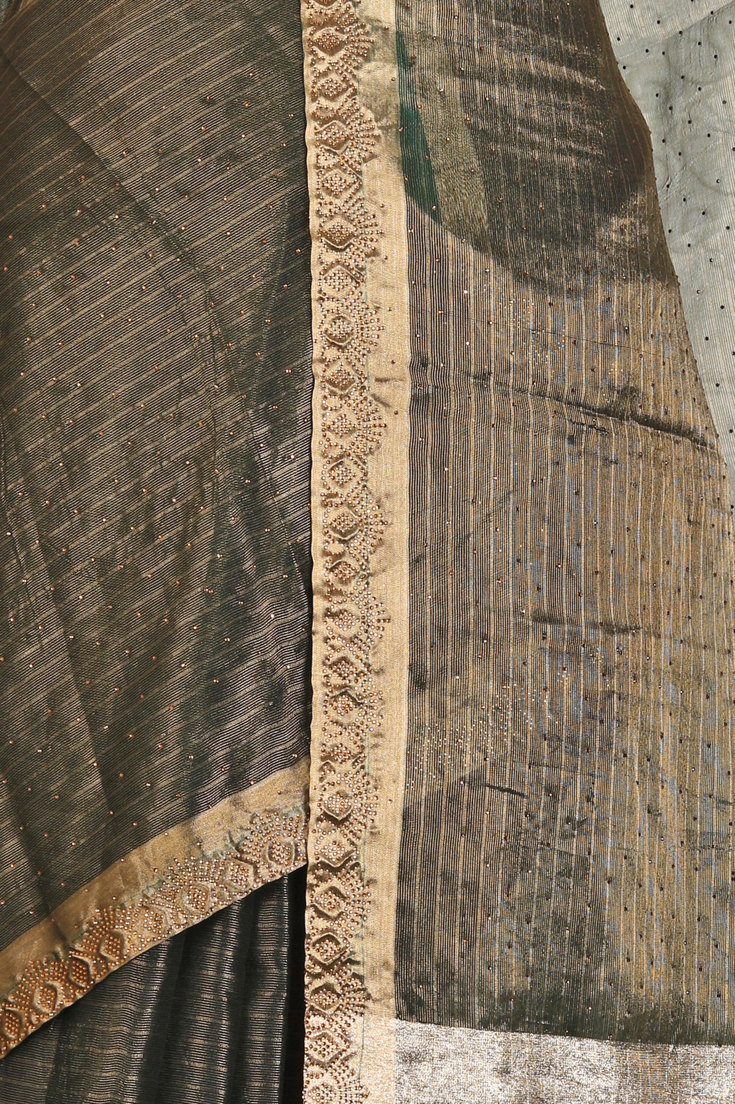 Chanderi Silk Saree with stitched blouse in Germany