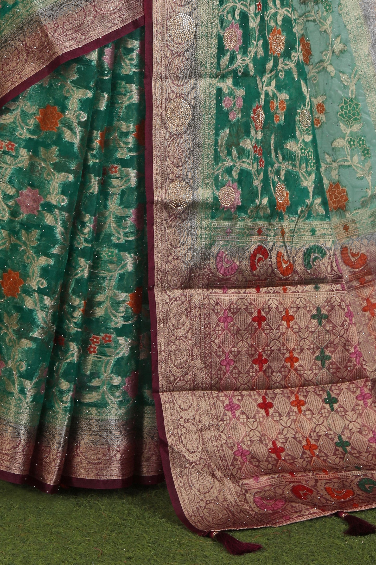 Beautiful Chanderi Silk Saree in Munich