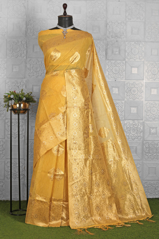 Beautiful Chanderi Silk Saree in Munich