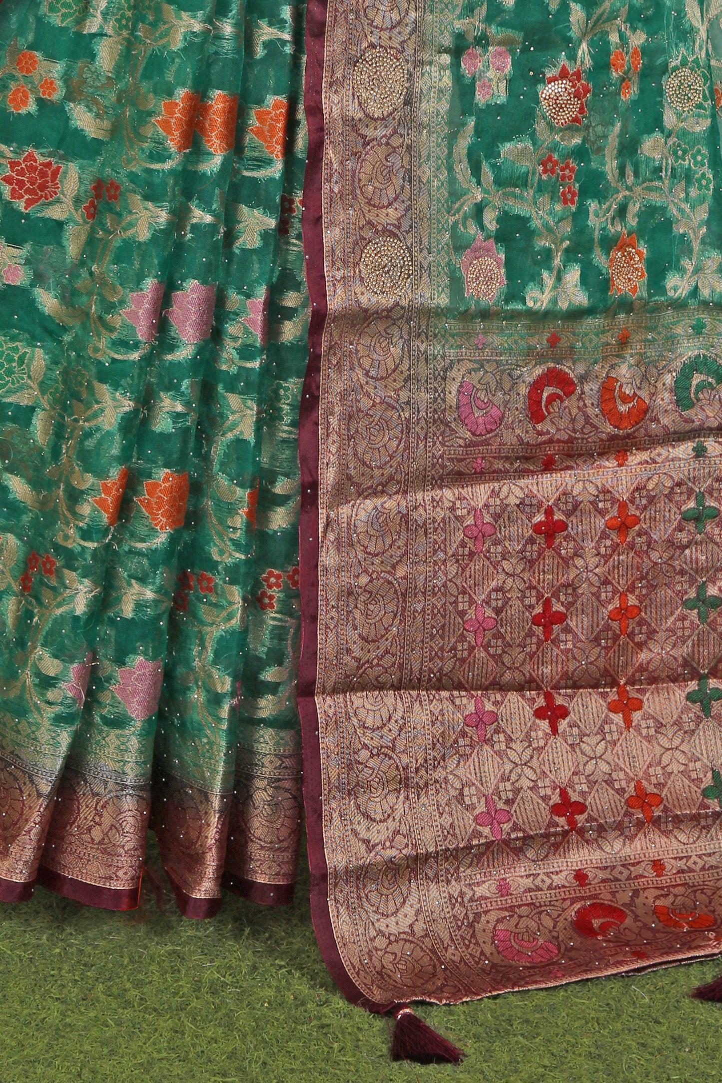 Beautiful Chanderi Silk Saree in Munich