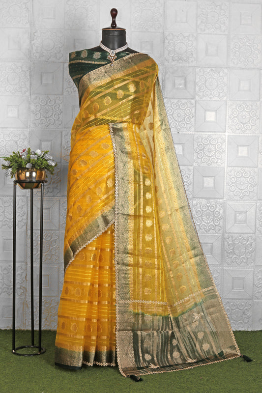 Beautiful Chanderi Silk Saree in Munich
