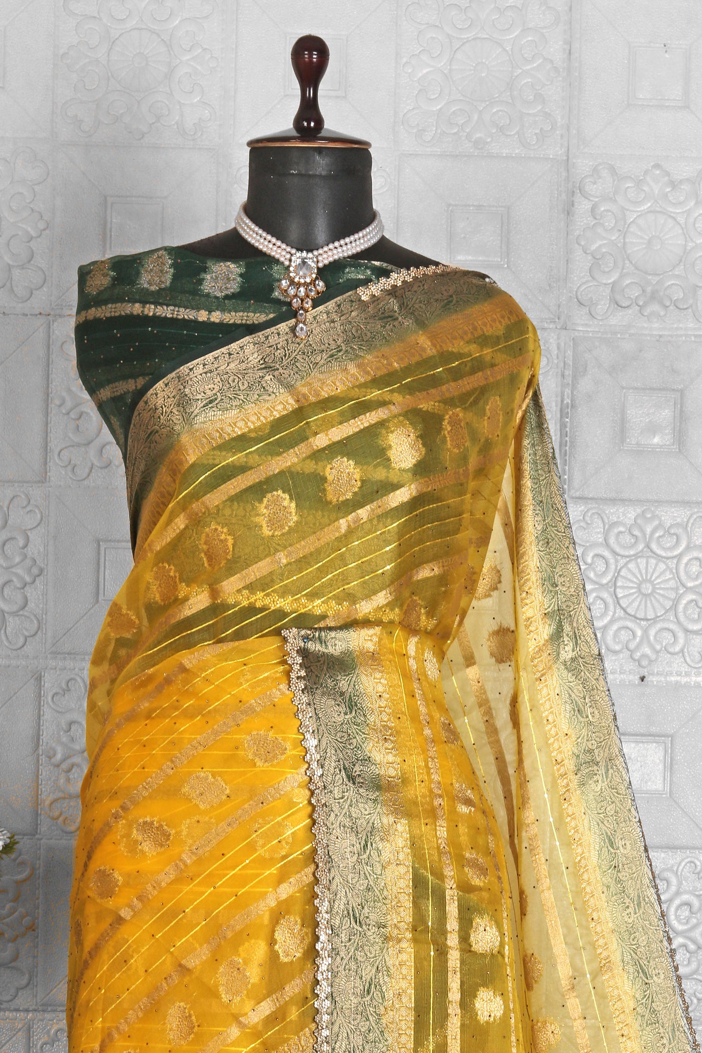 Beautiful Chanderi Silk Saree in Munich