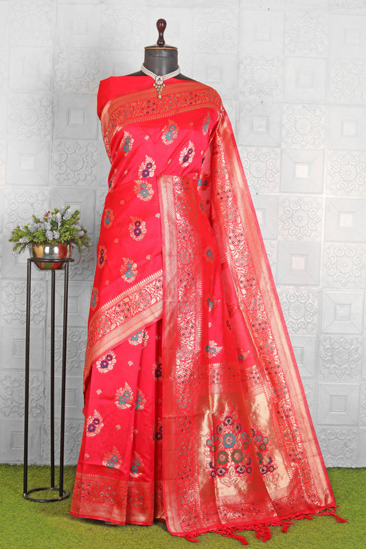 Beautiful Chanderi Silk Saree in Munich