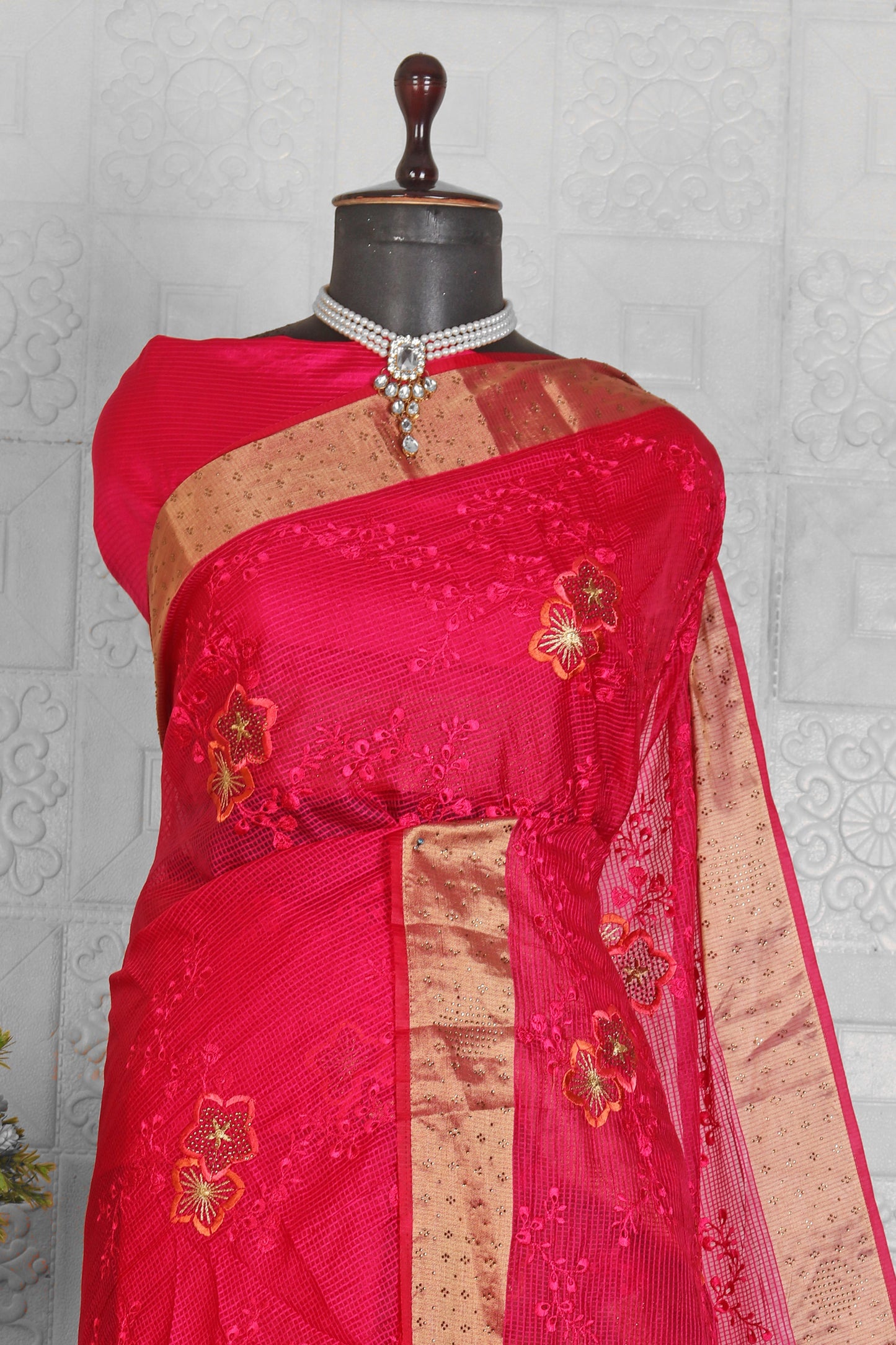 Beautiful Chanderi Silk Saree in Munich