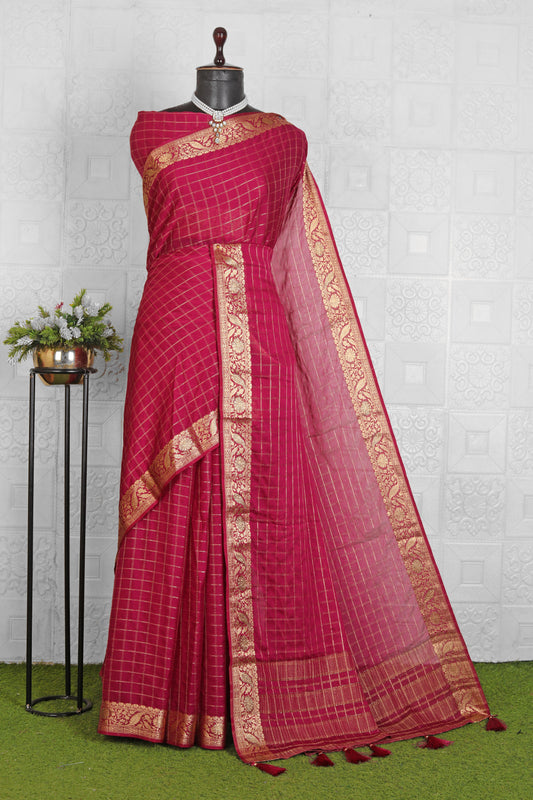 Beautiful Chanderi Silk Saree in Munich