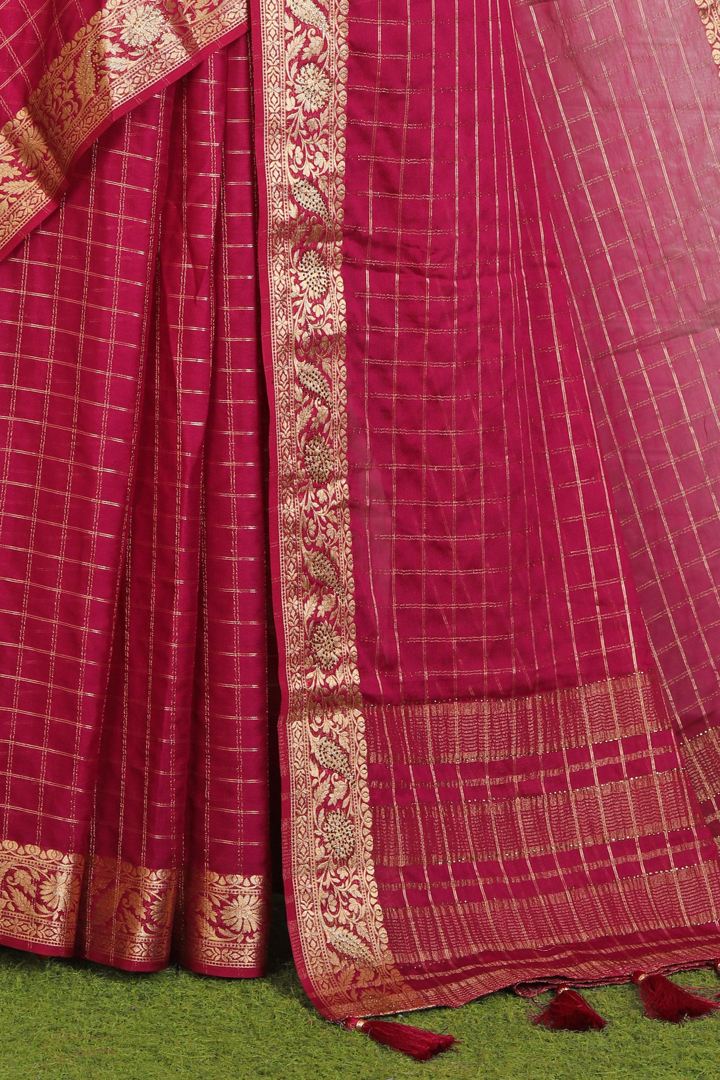 Beautiful Chanderi Silk Saree in Munich